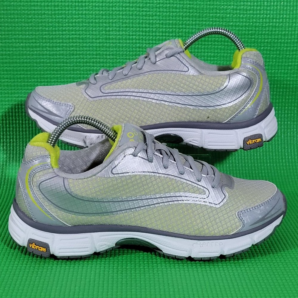 Abeo Ryssa Gray/Lime Athletic Shoes - Size 8M